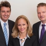 Das Vita 34-Team für Österreich: Dr. Michael Feuchtmüller - medizinischer Fachberater, Mag. Monika Contardo - Kundenberaterin, Gernot Ehrlach - Geschäftsführer